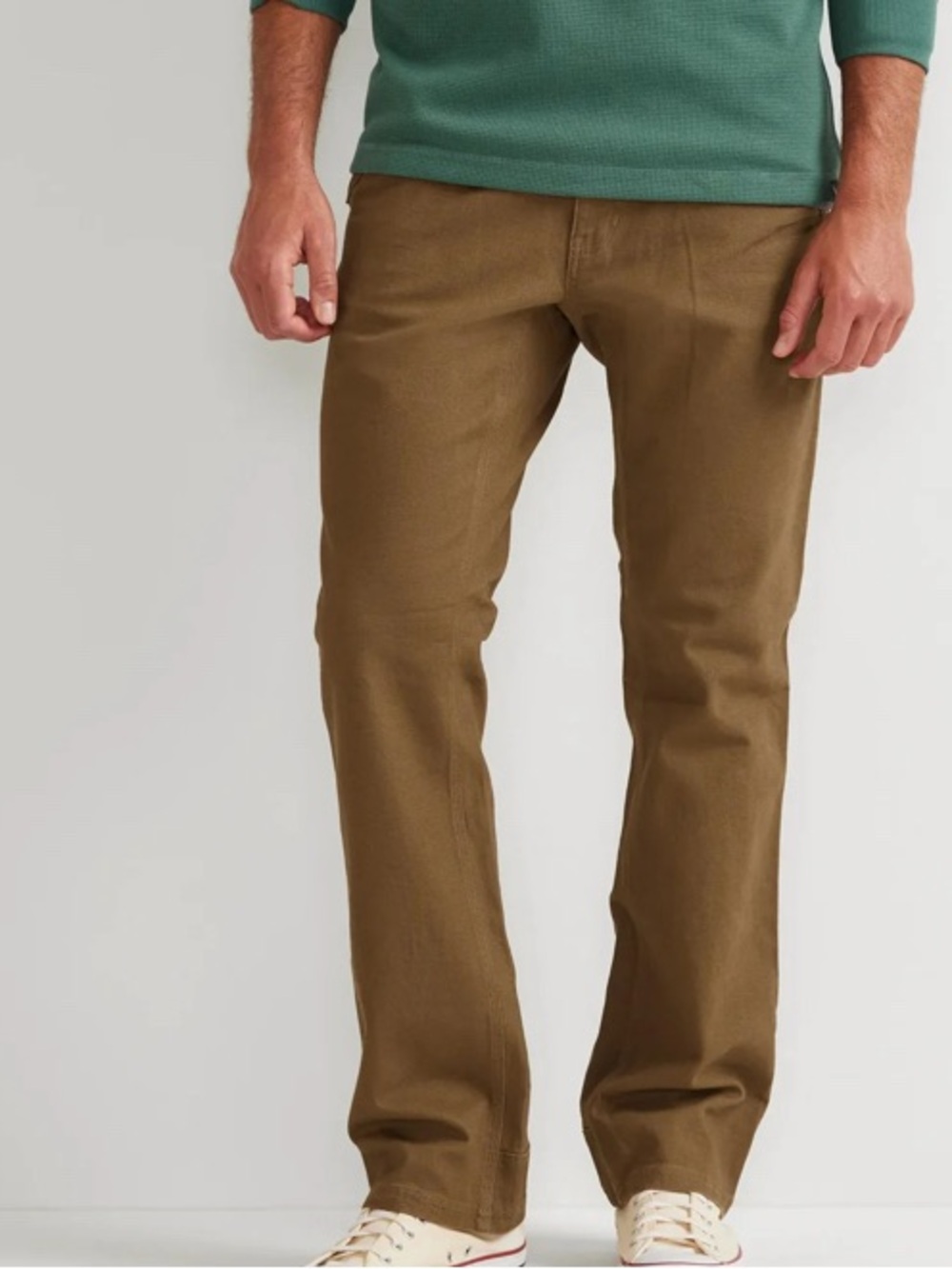 Eddie Bauer Men’s Flex Mountain Hazelnut Jean/Workpants NWT